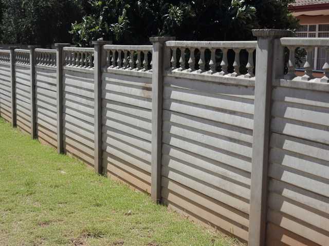Standard precast concrete wall